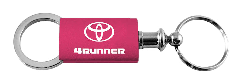 Toyota 4Runner Anodized Aluminum Valet Key Chain Fob - Official Licensed