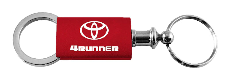 Toyota 4Runner Anodized Aluminum Valet Key Chain Fob - Official Licensed