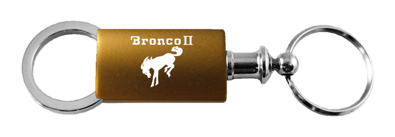 Ford Bronco II Anodized Aluminum Valet Key Chain Fob - Official Licensed
