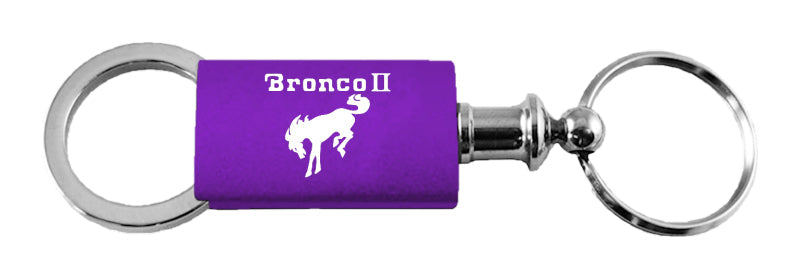 Ford Bronco II Anodized Aluminum Valet Key Chain Fob - Official Licensed