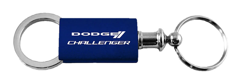 Dodge Challenger Anodized Aluminum Valet Key Chain Fob - Official Licensed
