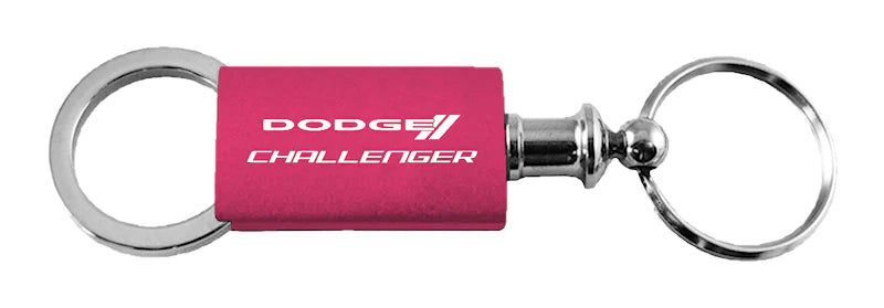 Dodge Challenger Anodized Aluminum Valet Key Chain Fob - Official Licensed