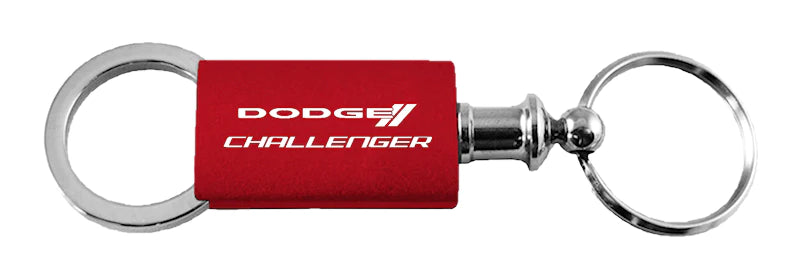Dodge Challenger Anodized Aluminum Valet Key Chain Fob - Official Licensed