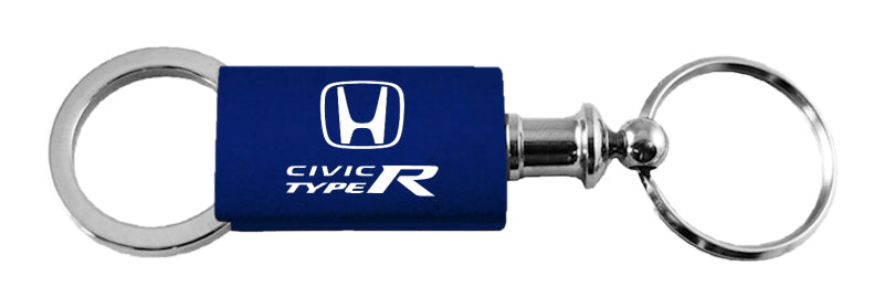 Honda Civic Type R Anodized Aluminum Valet Key Chain Fob - Official Licensed