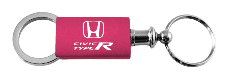 Honda Civic Type R Anodized Aluminum Valet Key Chain Fob - Official Licensed