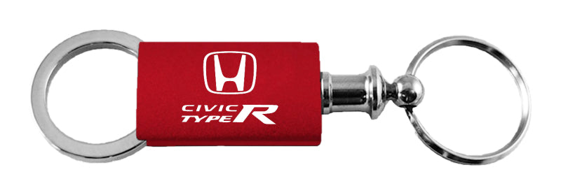 Honda Civic Type R Anodized Aluminum Valet Key Chain Fob - Official Licensed
