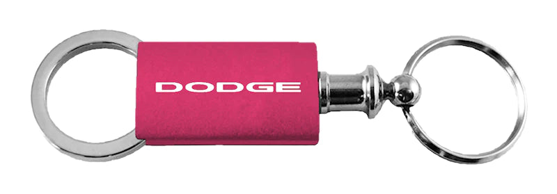 Dodge Anodized Aluminum Valet Key Chain Fob - Official Licensed