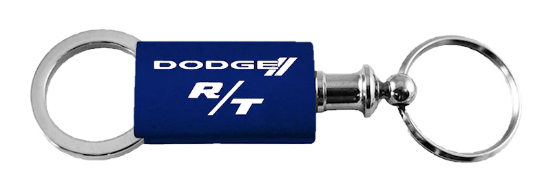 Dodge R/T Anodized Aluminum Valet Key Chain Fob - Official Licensed