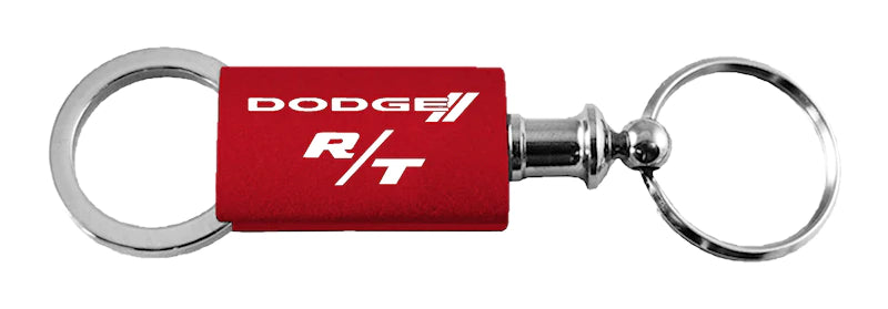 Dodge R/T Anodized Aluminum Valet Key Chain Fob - Official Licensed