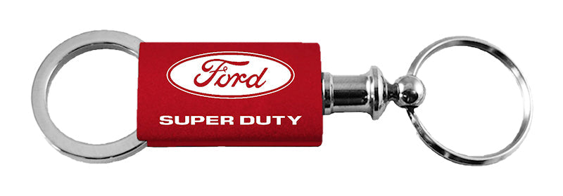 Ford Super Duty Anodized Aluminum Valet Key Chain Fob - Official Licensed