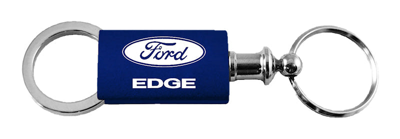Ford Edge Anodized Aluminum Valet Key Chain Fob - Official Licensed