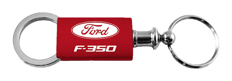 Ford F-350 Anodized Aluminum Valet Key Chain Fob - Official Licensed