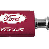 Ford Focus Anodized Aluminum Valet Key Chain Fob - Official Licensed