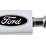Ford Anodized Aluminum Valet Key Chain Fob - Official Licensed