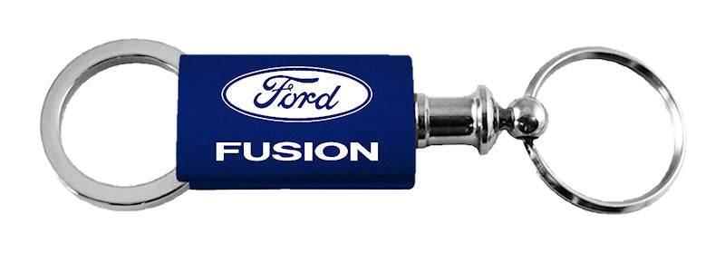 Ford Fusion Anodized Aluminum Valet Key Chain Fob - Official Licensed