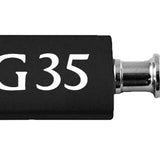 Infiniti G35 Anodized Aluminum Valet Key Chain Fob - Black - Official Licensed
