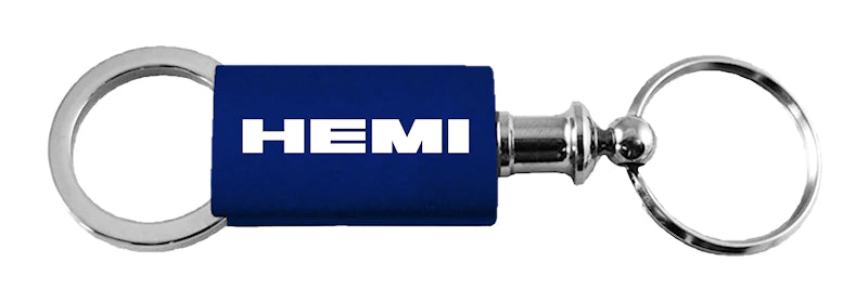 Mopar Hemi Anodized Aluminum Valet Key Chain Fob - Official Licensed