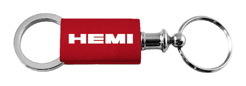 Mopar Hemi Anodized Aluminum Valet Key Chain Fob - Official Licensed