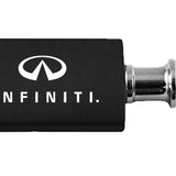 Infiniti Anodized Aluminum Valet Key Chain Fob - Black - Official Licensed