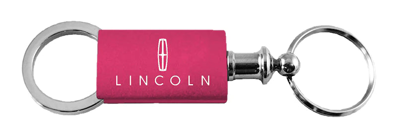 Lincoln Anodized Aluminum Valet Key Chain Fob - Official Licensed