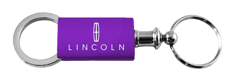 Lincoln Anodized Aluminum Valet Key Chain Fob - Official Licensed
