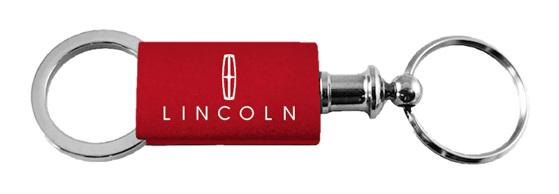 Lincoln Anodized Aluminum Valet Key Chain Fob - Official Licensed