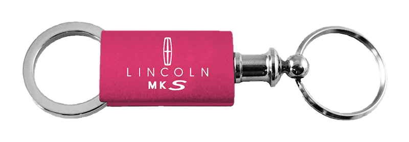 Lincoln MKS Anodized Aluminum Valet Key Chain Fob - Official Licensed