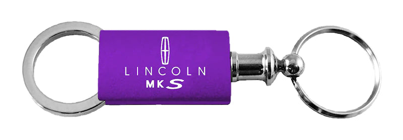 Lincoln MKS Anodized Aluminum Valet Key Chain Fob - Official Licensed