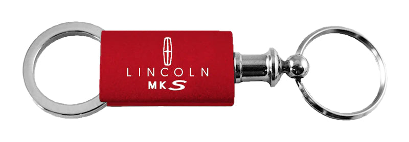 Lincoln MKS Anodized Aluminum Valet Key Chain Fob - Official Licensed