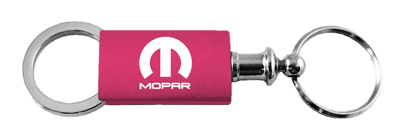 Mopar Anodized Aluminum Valet Key Chain Fob - Official Licensed
