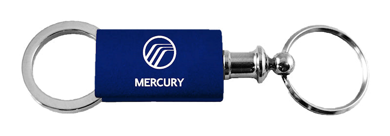 Mercury Anodized Aluminum Valet Key Chain Fob - Official Licensed