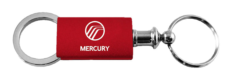 Mercury Anodized Aluminum Valet Key Chain Fob - Official Licensed