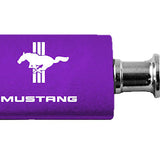 Ford Mustang Tri-Bar Anodized Aluminum Valet Key Chain Fob - Official Licensed