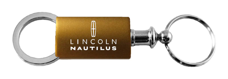 Lincoln Nautilus Anodized Aluminum Valet Key Chain Fob - Official Licensed
