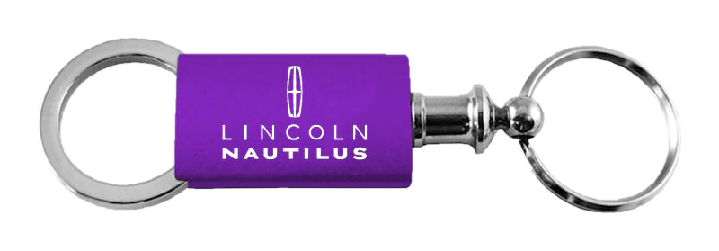 Lincoln Nautilus Anodized Aluminum Valet Key Chain Fob - Official Licensed