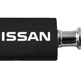 Nissan Anodized Aluminum Valet Key Chain Fob - Black - Official Licensed