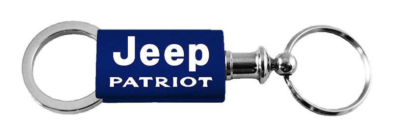 Jeep Patriot Anodized Aluminum Valet Key Chain Fob - Official Licensed