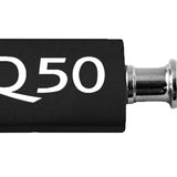 Infiniti Q50 Anodized Aluminum Valet Key Chain Fob - Black - Official Licensed
