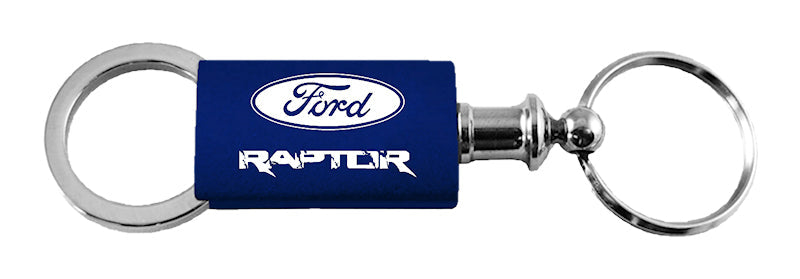 Ford Raptor Anodized Aluminum Valet Key Chain Fob - Official Licensed