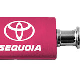 Toyota Sequoia Anodized Aluminum Valet Key Chain Fob - Official Licensed