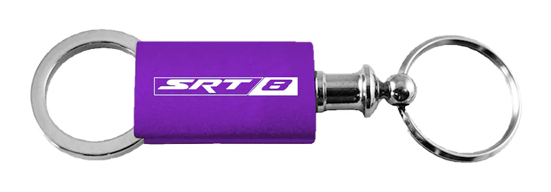 Dodge SRT-8 Anodized Aluminum Valet Key Chain Fob - Official Licensed
