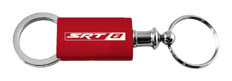 Dodge SRT-8 Anodized Aluminum Valet Key Chain Fob - Official Licensed