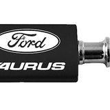 Ford Taurus Anodized Aluminum Valet Key Chain Fob - Black - Official Licensed