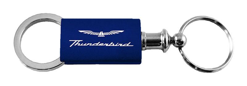 Ford Thunderbird Anodized Aluminum Valet Key Chain Fob - Official Licensed
