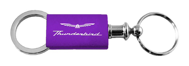 Ford Thunderbird Anodized Aluminum Valet Key Chain Fob - Official Licensed