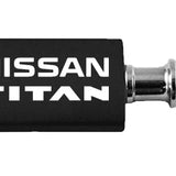Nissan Titan Anodized Aluminum Valet Key Chain Fob - Black - Official Licensed