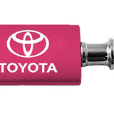 Toyota Anodized Aluminum Valet Key Chain Fob - Official Licensed