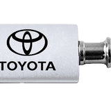 Toyota Anodized Aluminum Valet Key Chain Fob - Official Licensed
