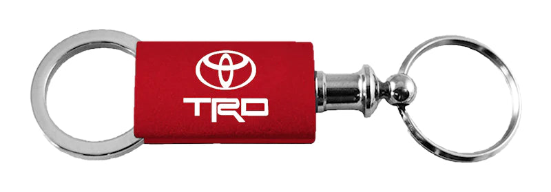 Toyota TRD Anodized Aluminum Valet Key Chain Fob - Official Licensed