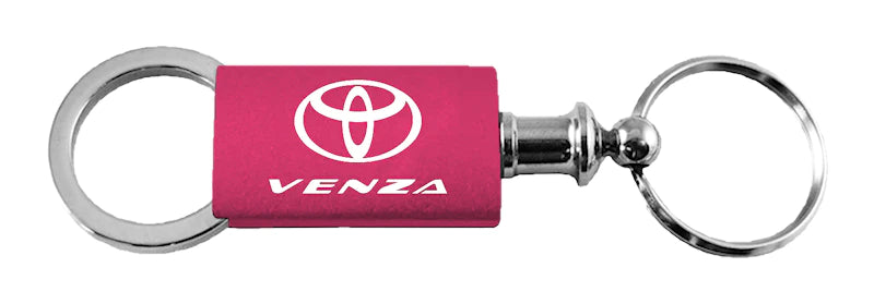 Toyota Venza Anodized Aluminum Valet Key Chain Fob - Official Licensed